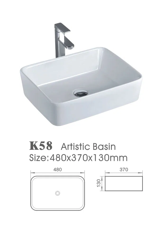 Bathroom furniture, fixtures and accessories K58