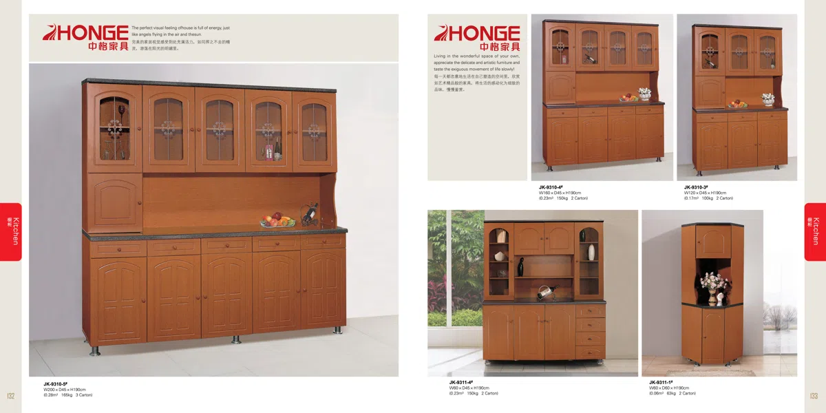 Cabinets, dressers and shelves P132-133