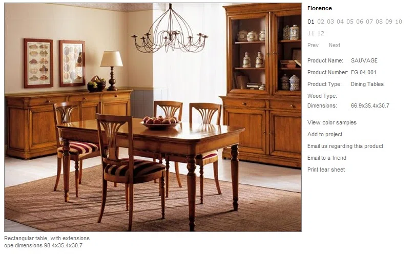 Furniture sets and selections 01