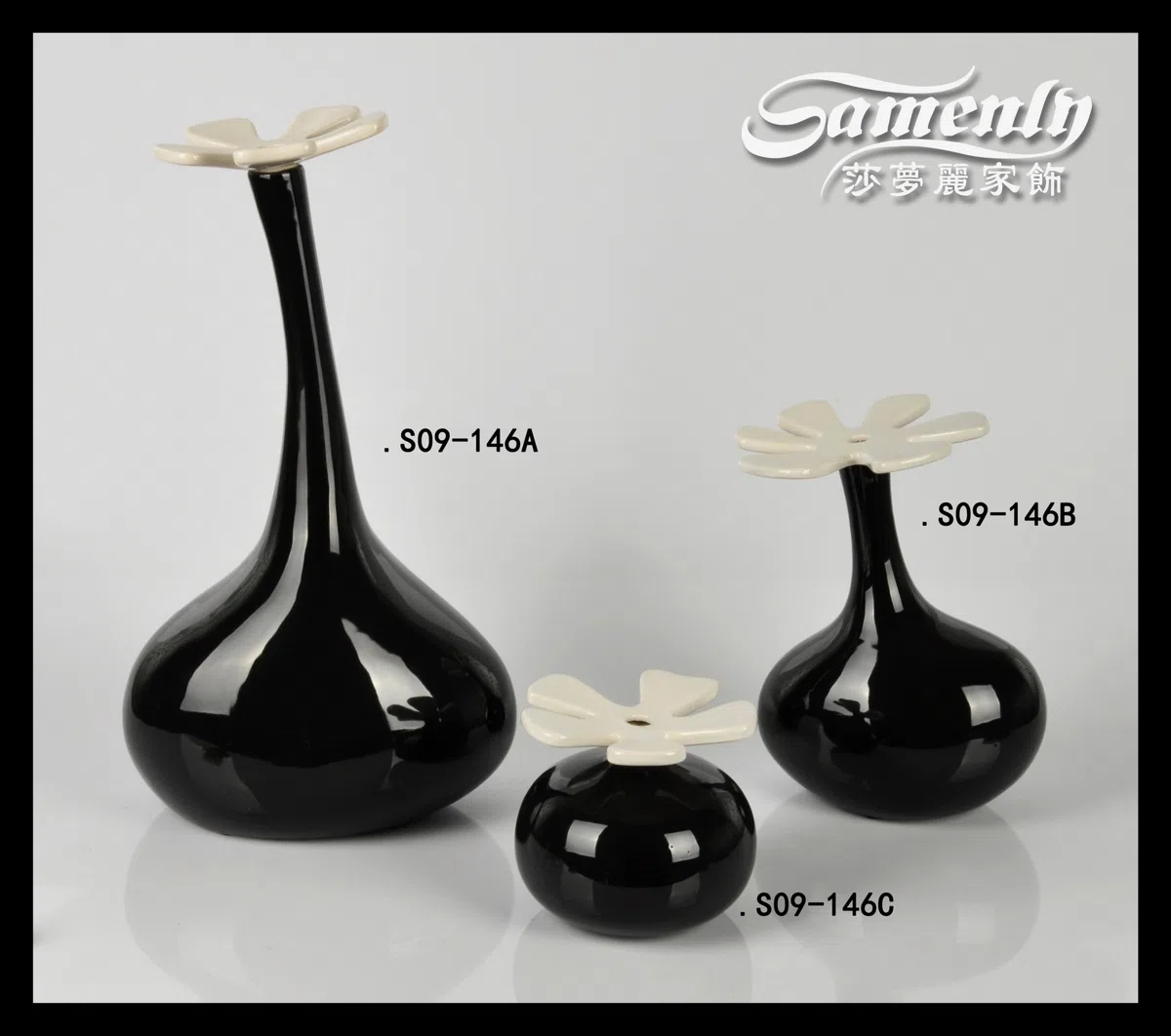 Candle holders and candelabras S09-146A-B-C