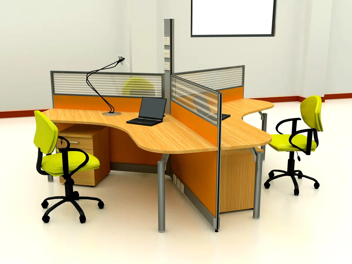 Офисная мебель 3 seats 120 angle