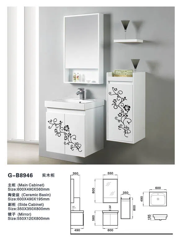 Bathroom furniture, fixtures and accessories G-B8946