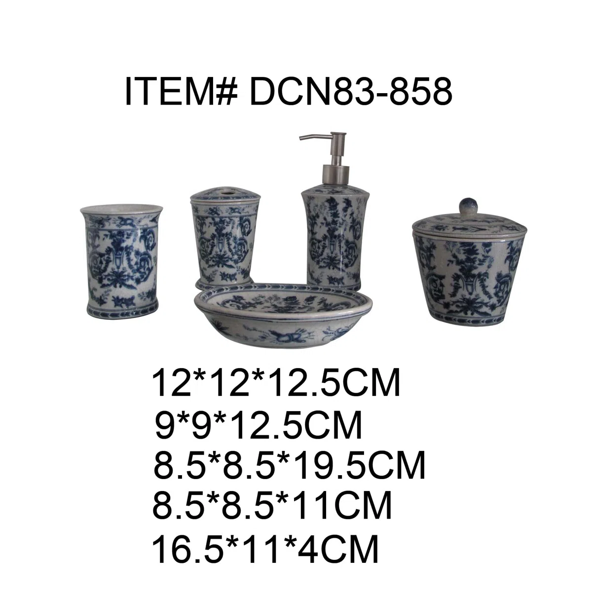 Decor and interior accessory selections DCN83-858