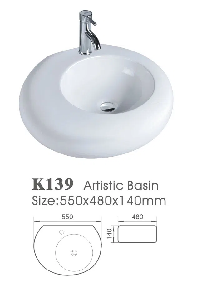 Bathroom furniture, fixtures and accessories K139