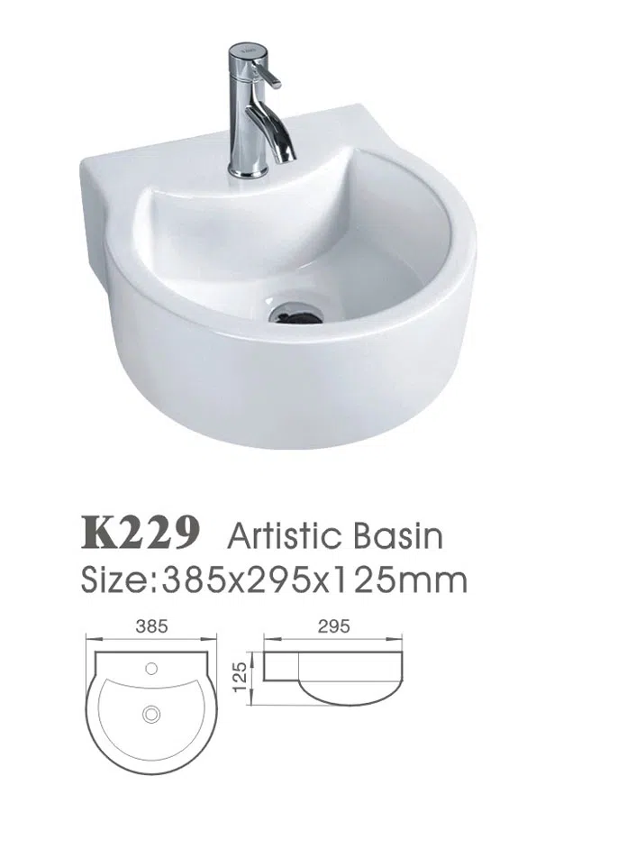 Bathroom furniture, fixtures and accessories K229