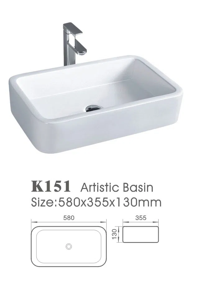 Bathroom furniture, fixtures and accessories K151