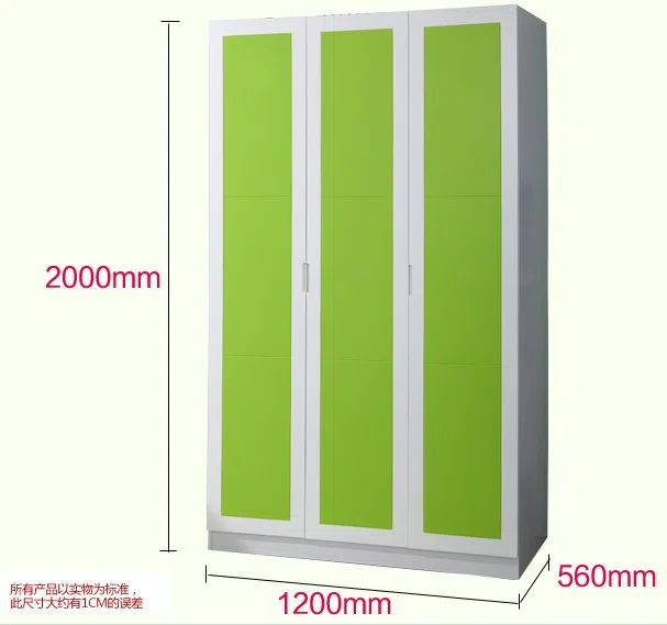 Cabinets, dressers and shelves YM-AE03三门衣柜2