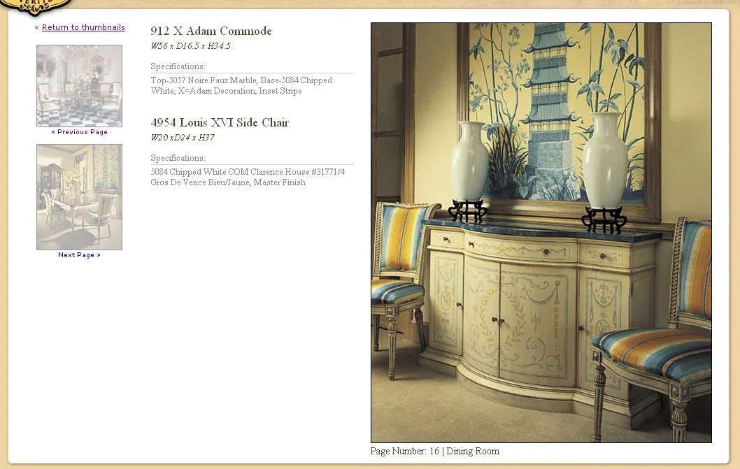 Furniture sets and selections 16-1