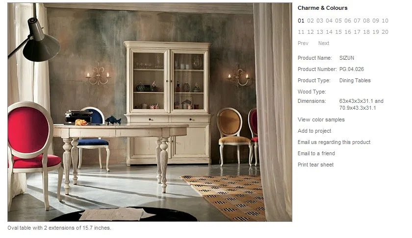 Furniture sets and selections 01