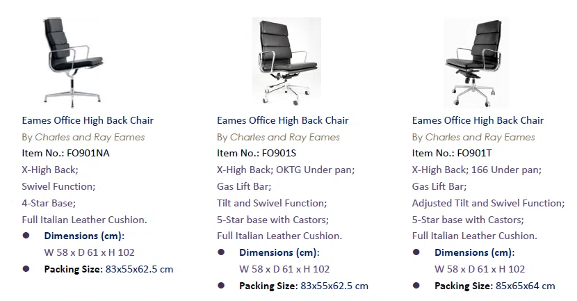 Furniture sets and selections 180