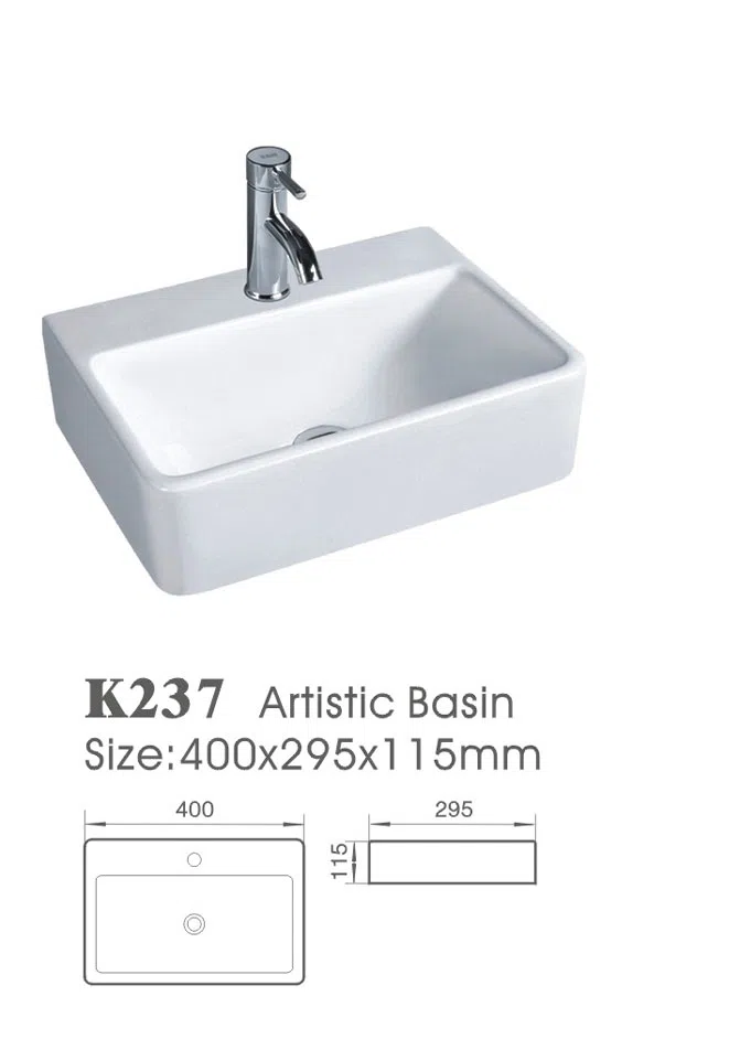 Bathroom furniture, fixtures and accessories K237
