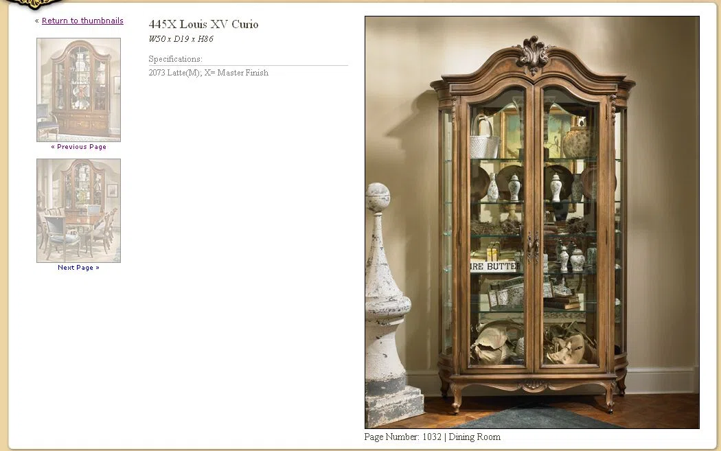 Furniture sets and selections 1032-1