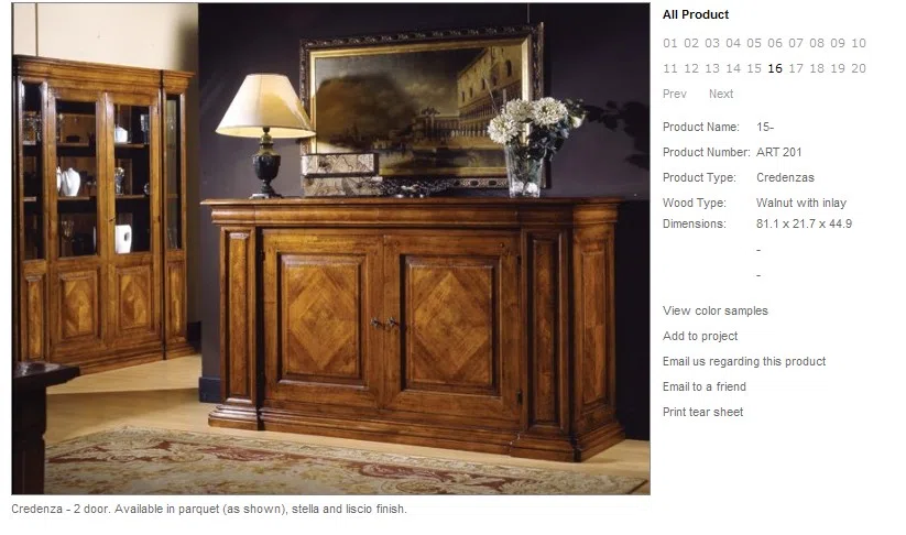 Furniture sets and selections 16
