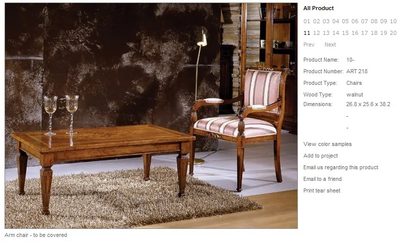 Furniture sets and selections 11