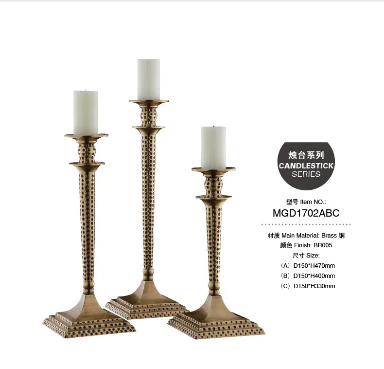 Candle holders and candelabras MGD1702ABC