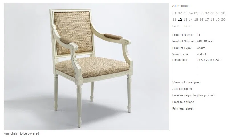 Furniture sets and selections 12