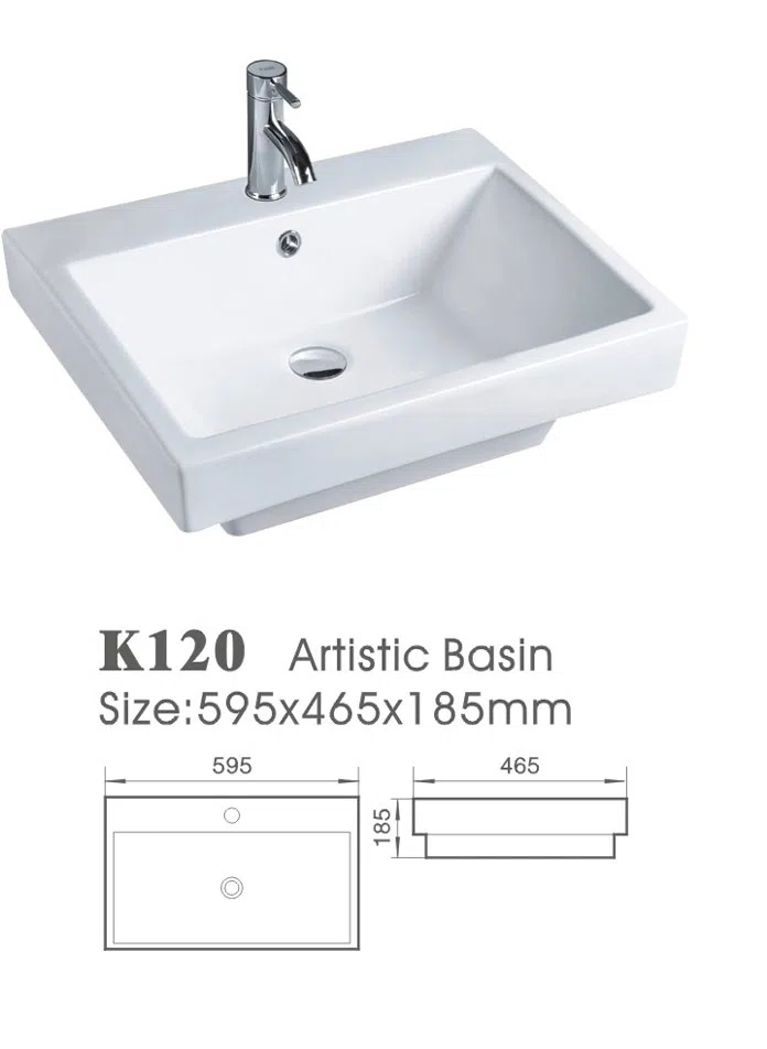 Bathroom furniture, fixtures and accessories K120
