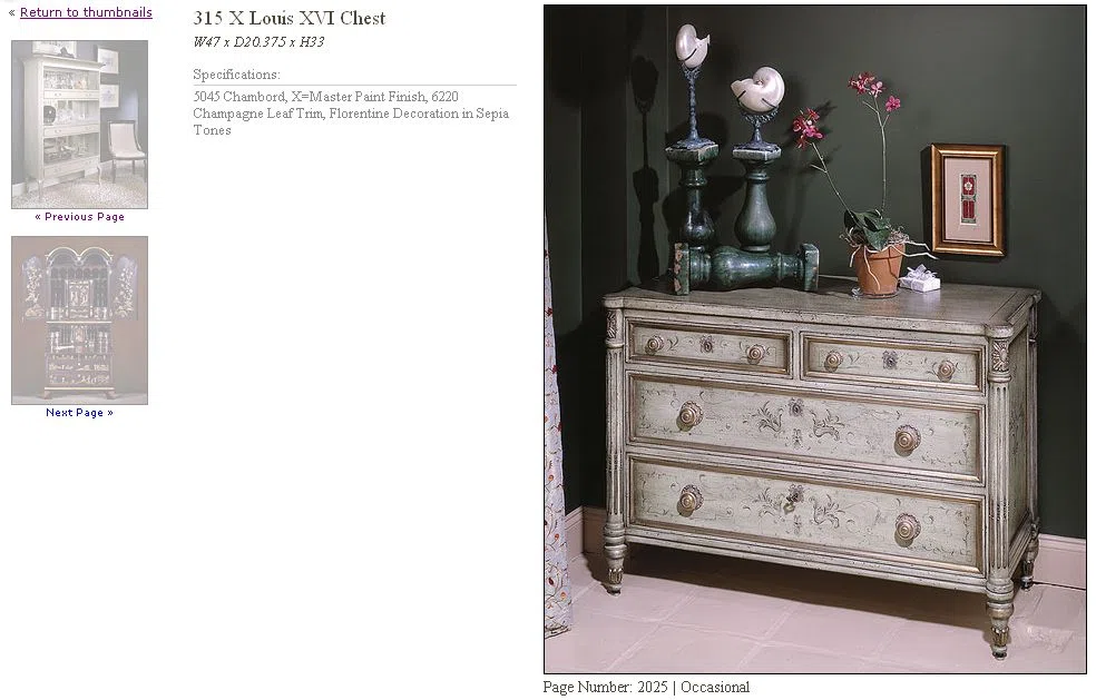 Cabinets, dressers and shelves 2025-1