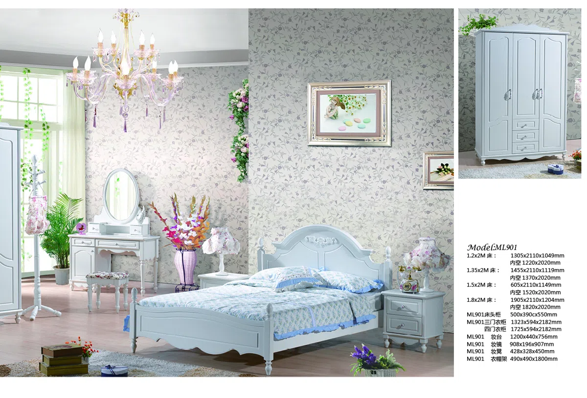 Beds and bedrooms 韩式3