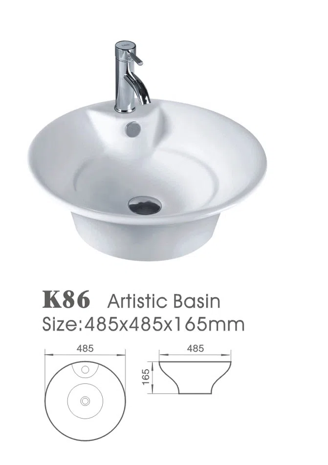 Bathroom furniture, fixtures and accessories K86