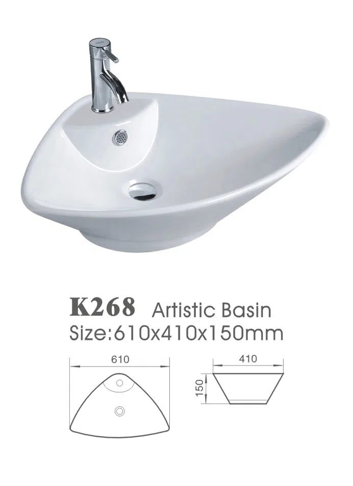 Bathroom furniture, fixtures and accessories K268