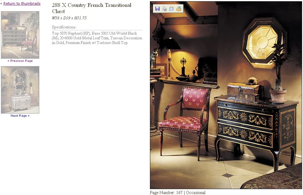 Furniture sets and selections 167-1