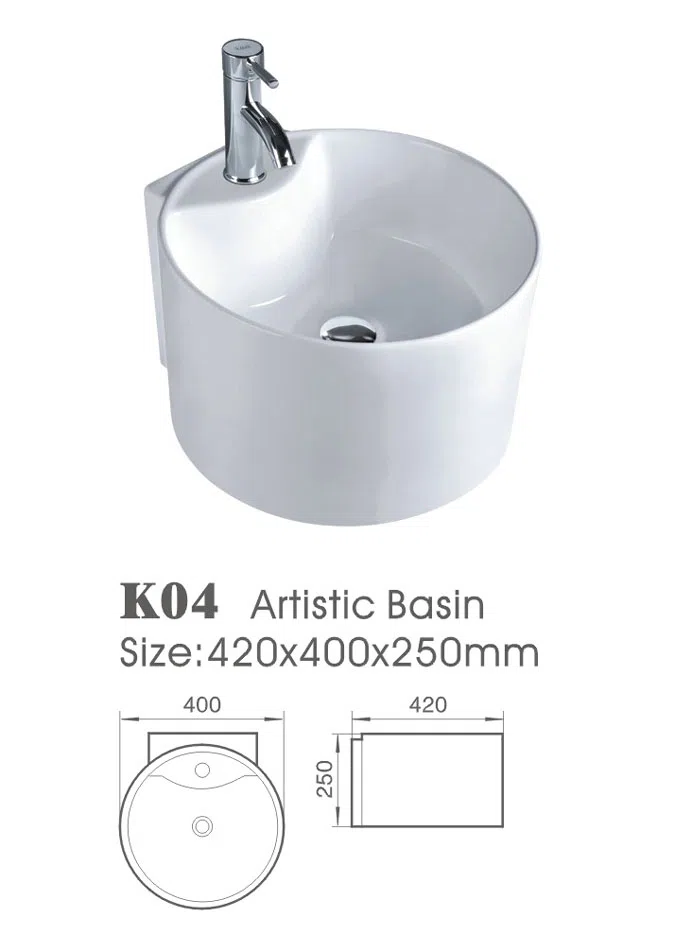 Bathroom furniture, fixtures and accessories K04