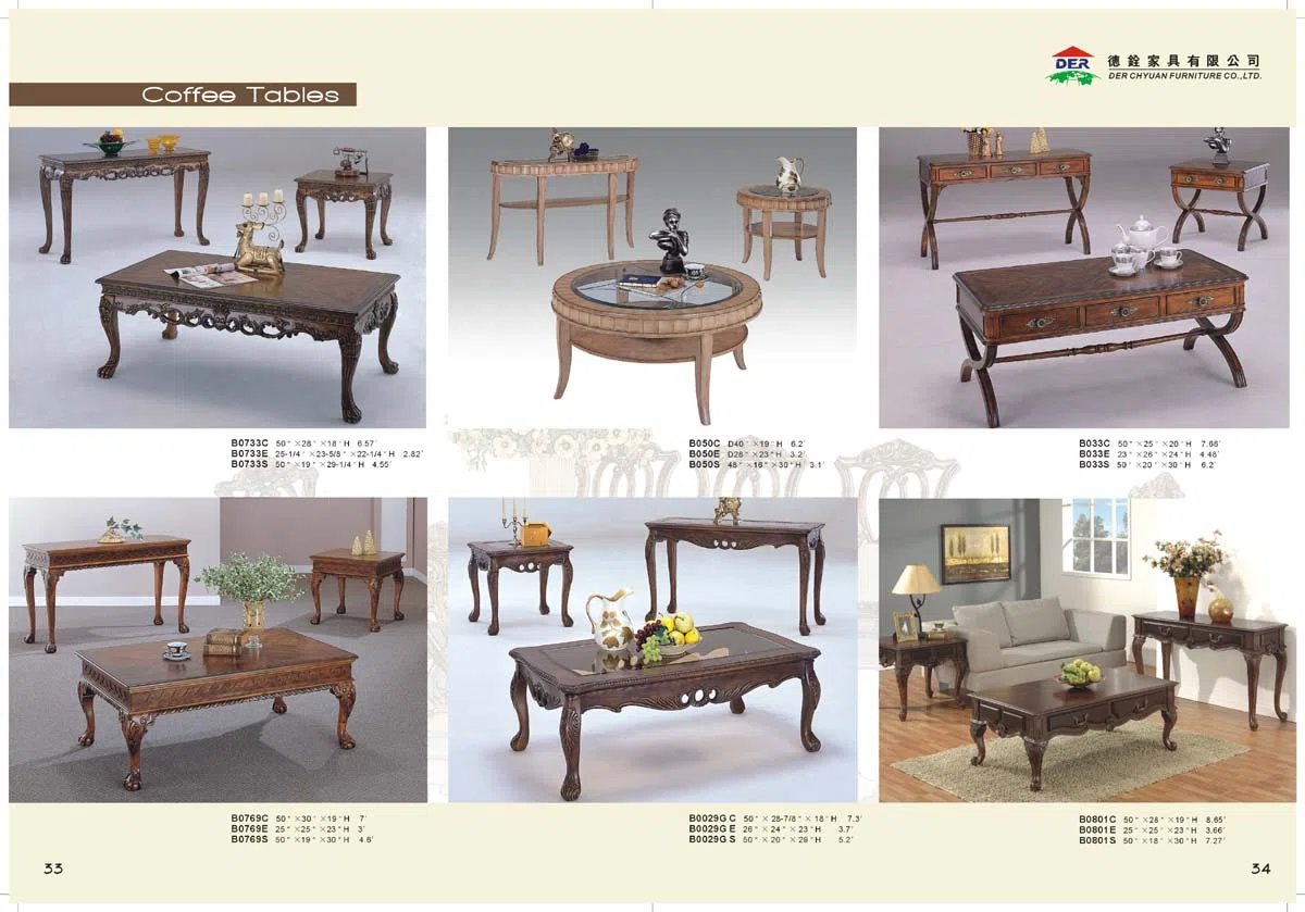 Outdoor furniture P33-P34