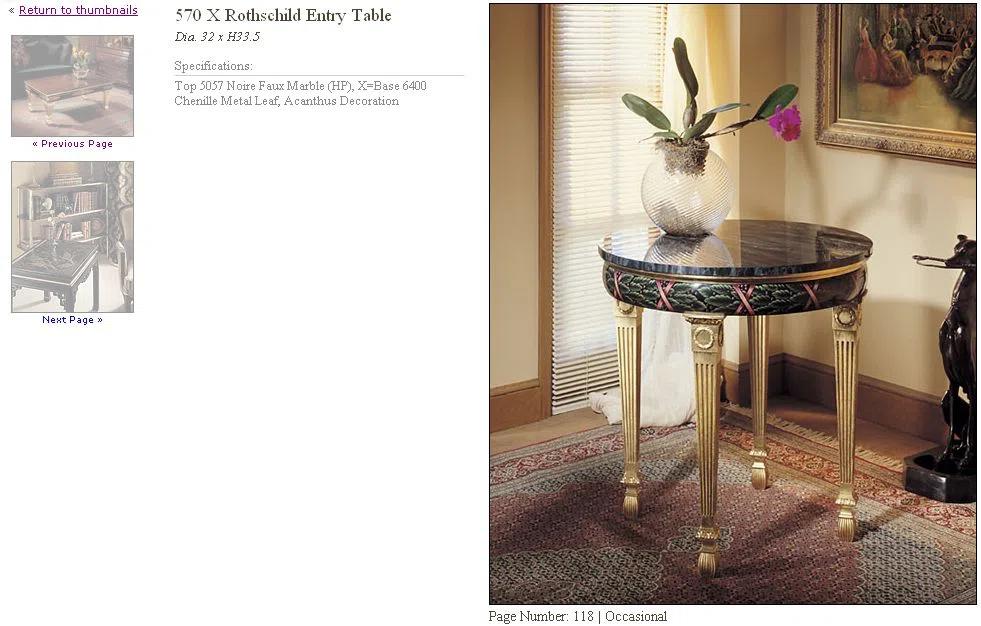 Furniture sets and selections 118-1