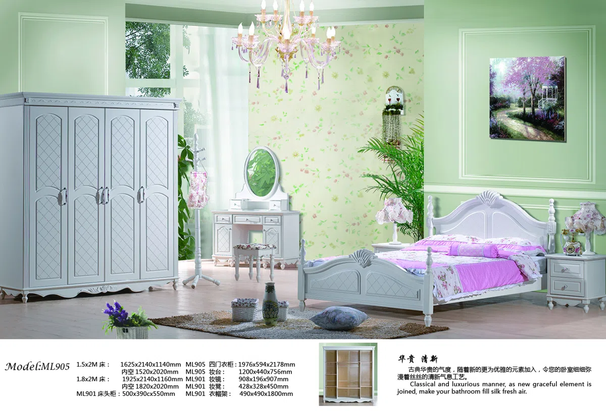 Beds and bedrooms 韩式9