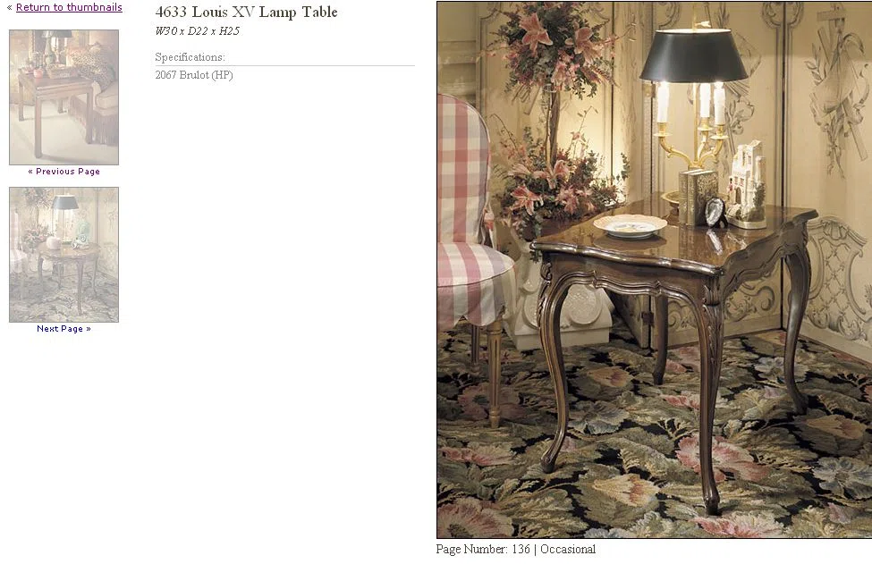 Furniture sets and selections 136-1