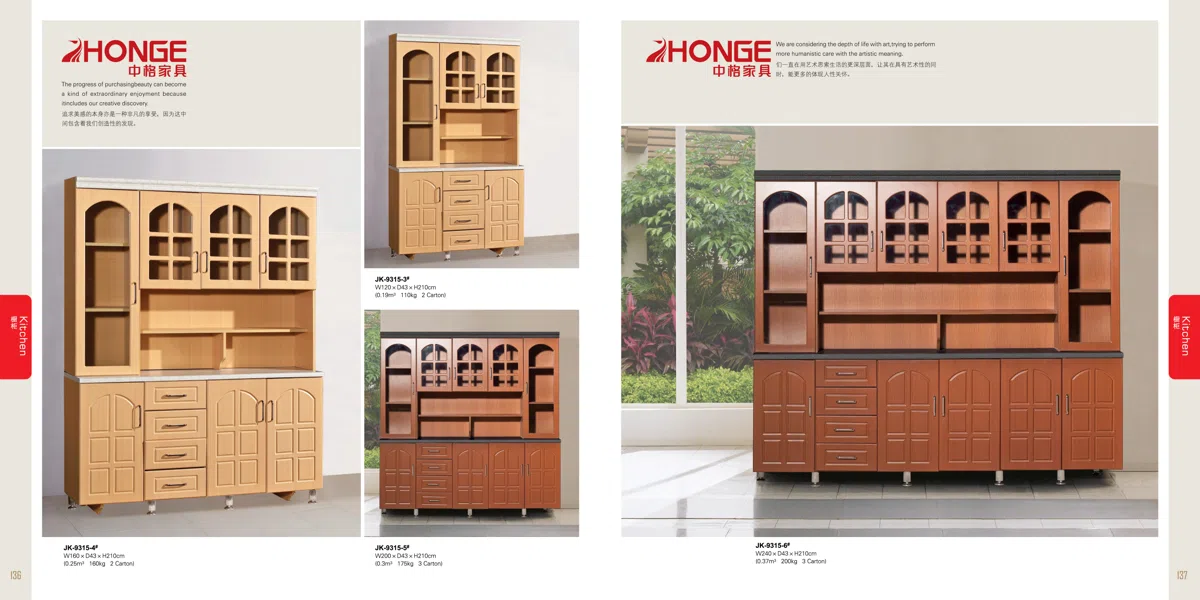 Cabinets, dressers and shelves P136-137