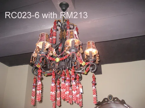 灯饰 RC023-6 with shade RM213
