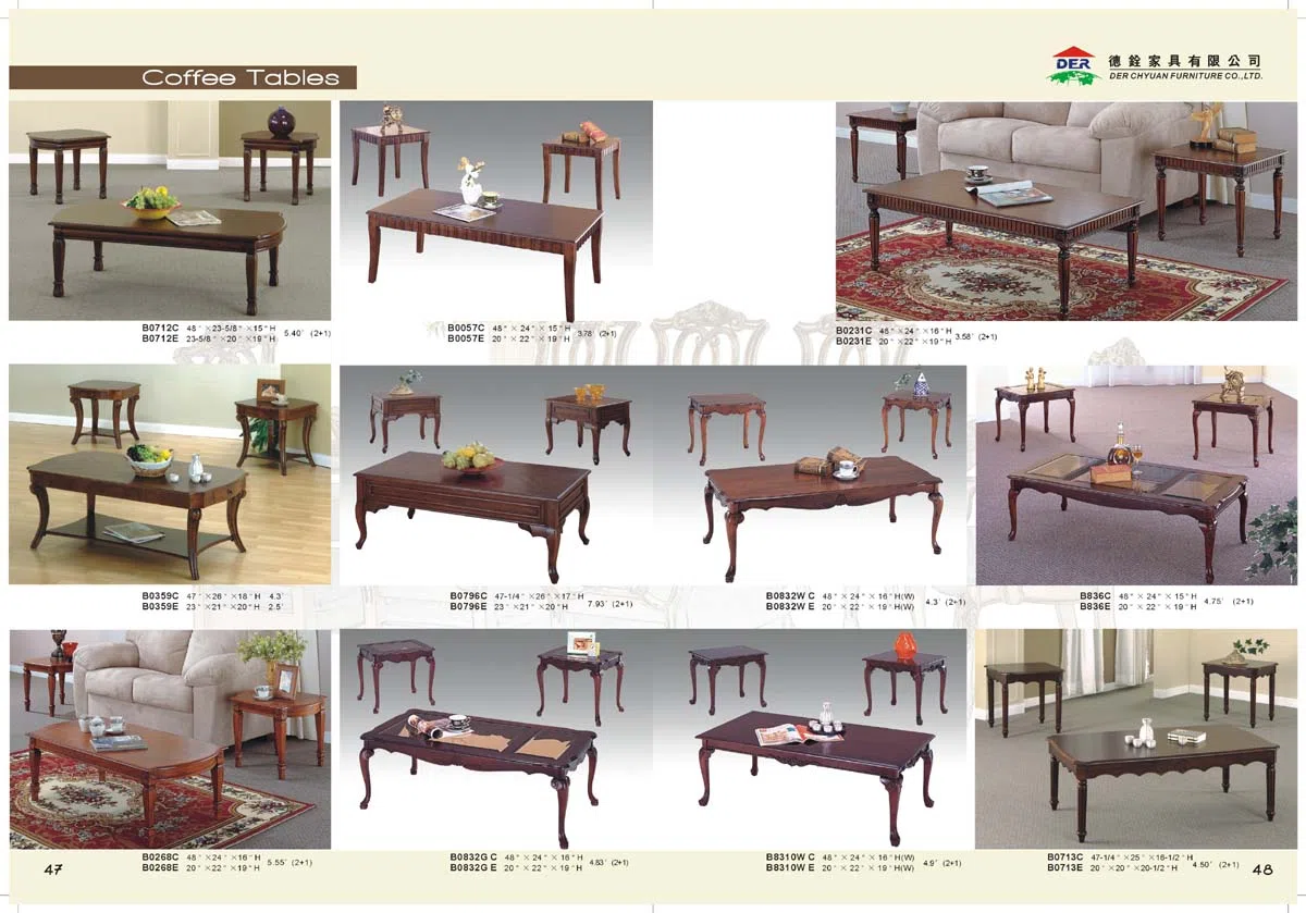 Outdoor furniture P47-P48