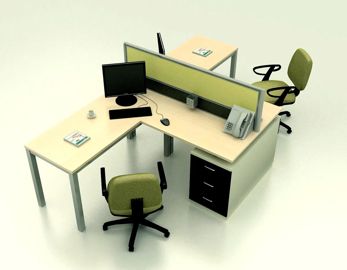 Офисная мебель 298 series above tabletop partition 3