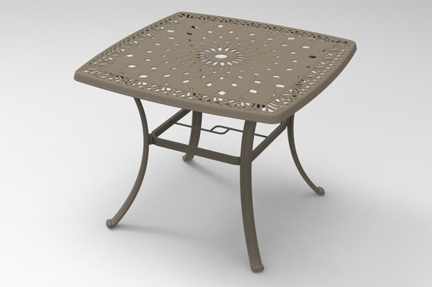 Стол · Provence Cast Aluminum Square Table