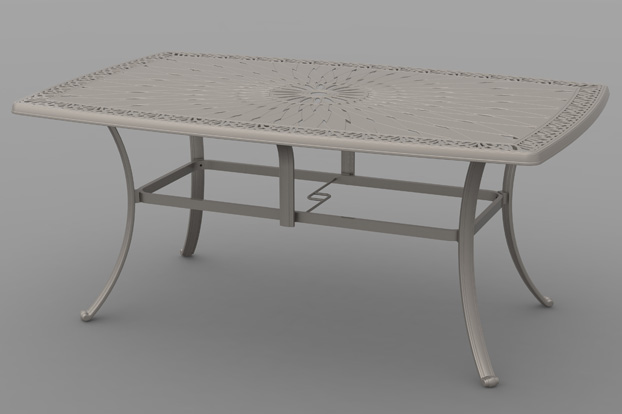Стол · Provence Cast Aluminum Rectangular Table