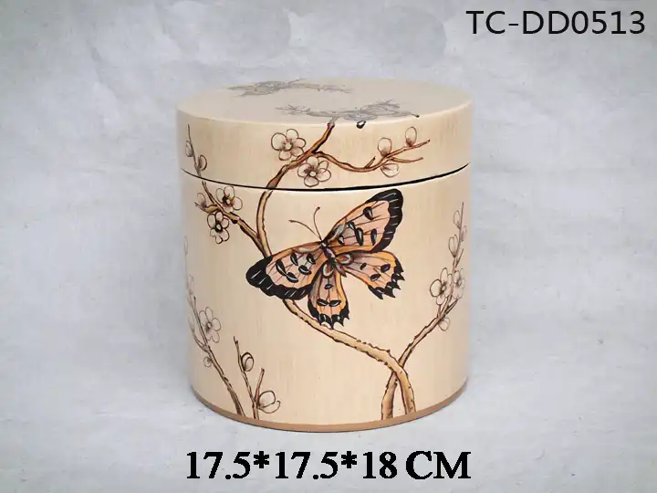 Ёмкость с рисунком бабочки · FAC-0329