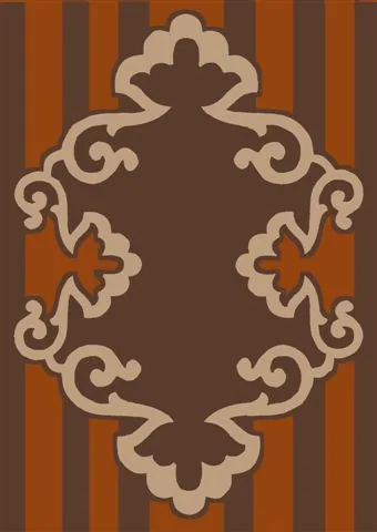 Ковёр: рисунок и цветовая композиция · RUG-0115