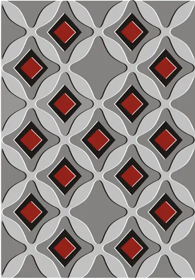Ковёр: рисунок и цветовая композиция · RUG-0134