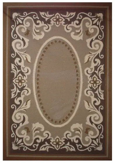 Ковёр: рисунок и цветовая композиция · RUG-0205
