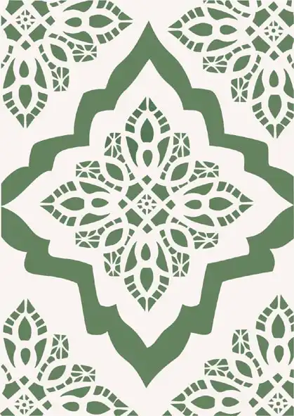 Ковёр: рисунок и цветовая композиция · RUG-0208