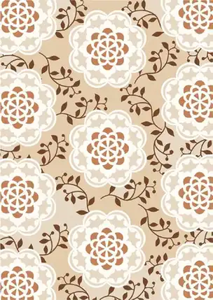 Ковёр: рисунок и цветовая композиция · RUG-0224